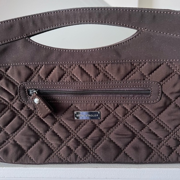 Vera Bradley Women's Espresso Clutch Purse - Picture 5 of 9